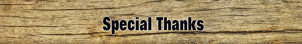 Special Thanks